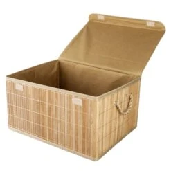 Aufbewahrungskiste - Aus Bambus - Natur - Verschiedene Größen