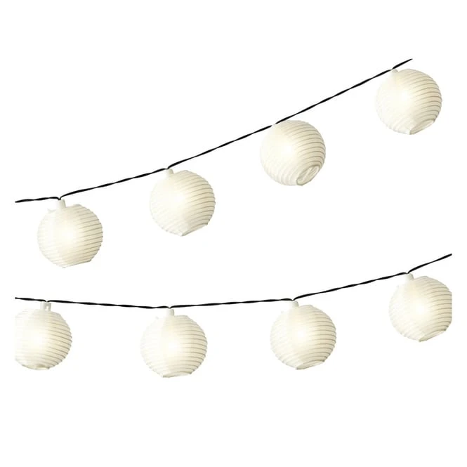 10er LED-Solarlichterkette - Lampions - Ca. 4,5 M 3 10er LED-Solarlichterkette - Lampions - Ca. 4,5 M