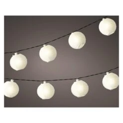 10er LED-Solarlichterkette - Lampions - Ca. 4,5 M 8 10er LED-Solarlichterkette - Lampions - Ca. 4,5 M -Wohndeko 162518 3