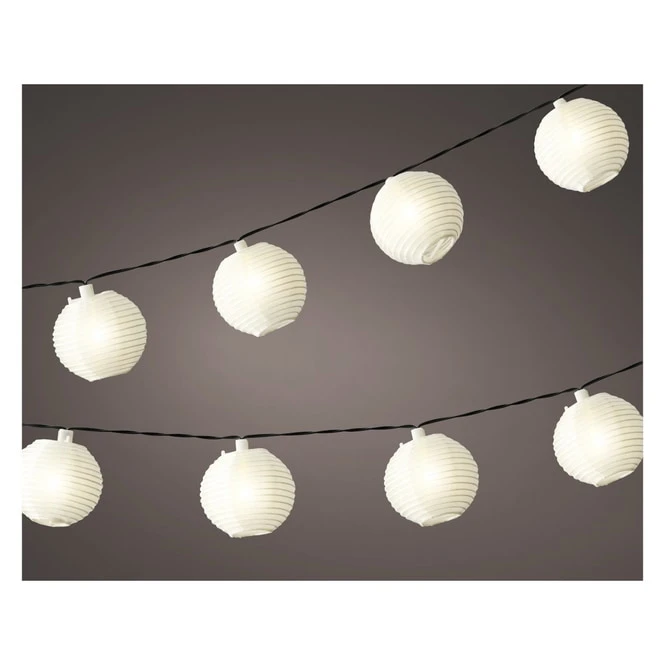 10er LED-Solarlichterkette - Lampions - Ca. 4,5 M 5 10er LED-Solarlichterkette - Lampions - Ca. 4,5 M – Bild 3