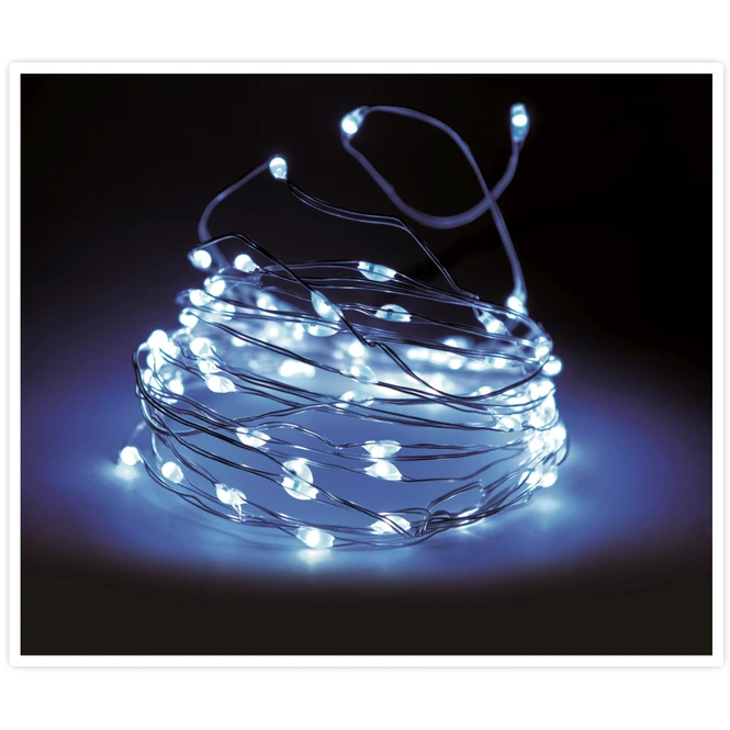 20er LED-Lichterdraht - Ca. 95 Cm - Verschiedene Farben 3 20er LED-Lichterdraht - Ca. 95 Cm - Verschiedene Farben