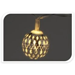 10er LED-Kugellichterkette - Ca. 130 Cm - Verschiedene Farben 14 10er LED-Kugellichterkette - Ca. 130 Cm - Verschiedene Farben -Wohndeko 18949721