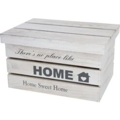 Dekokiste - Aus Holz - Ca. 42 X 31 X 24 Cm