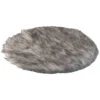 Platzdeckchen - Grau - Ø = Ca. 40 Cm -Wohndeko 199326