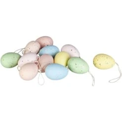 Ostereier - Ca. 5 Cm - 12 Stück 7 Ostereier - Ca. 5 Cm - 12 Stück -Wohndeko 203680 1