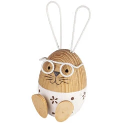 Dekohase - Aus Holz - 12 Cm - 1 Stück