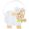 Geschenktasche - Schaf - Aus Filz - Ca. 20 X 7,5 X 25,5 Cm -Wohndeko 204827
