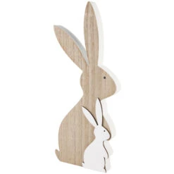 Dekohasen - Aus Holz - 16 X 39 Cm