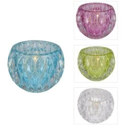 Teelichtglas - 8 X 6 Cm - 1 Stück -Wohndeko 205208 0