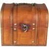 Truhe - Aus Holz - 18,5 X 15,5 X 15 Cm 1 Truhe - Aus Holz - 18,5 X 15,5 X 15 Cm -Wohndeko 207564 1
