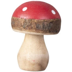 Streudeko - Pilze - Aus Holz - 2,5 X 3,5 Cm - 9 Stück 6 Streudeko - Pilze - Aus Holz - 2,5 X 3,5 Cm - 9 Stück -Wohndeko 210097 1