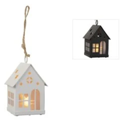LED-Dekohänger - Haus - Ca. 6 X 6 X 10 Cm - 1 Stück