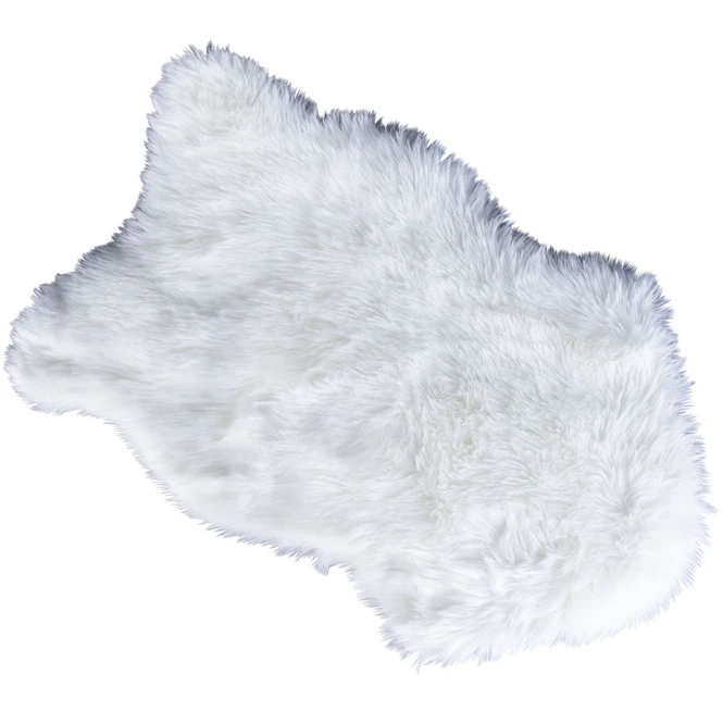 Dekofell - Ca. 55 X 90 Cm - Weiß 4 Dekofell - Ca. 55 X 90 Cm - Weiß – Bild 2