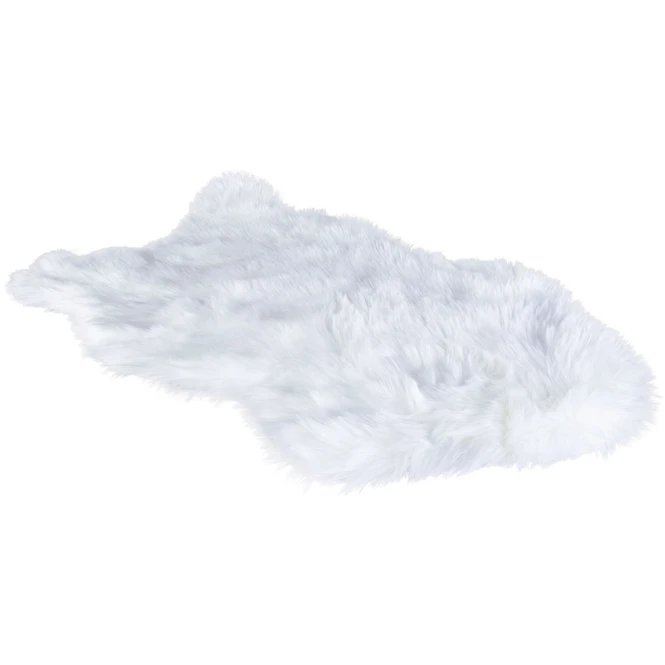 Dekofell - Ca. 55 X 90 Cm - Weiß 5 Dekofell - Ca. 55 X 90 Cm - Weiß – Bild 3