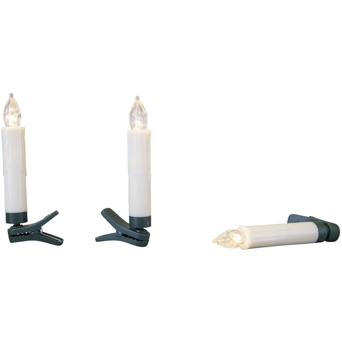 LED-Kerzen - 1,5 X 10,5 Cm - 10 Stück 5 LED-Kerzen - 1,5 X 10,5 Cm - 10 Stück – Bild 3