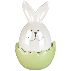 Dekohase - Aus Keramik - 8 X 8 X 13,5 Cm - 1 Stück -Wohndeko 213517 3