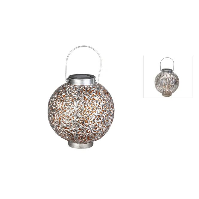 LED-Solarlaterne - Ca. 20,5 X 20,5 X 32,5 Cm - 1 Stück 4 LED-Solarlaterne - Ca. 20,5 X 20,5 X 32,5 Cm - 1 Stück – Bild 2