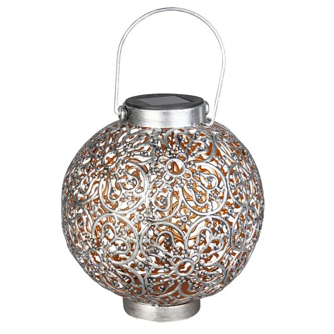 LED-Solarlaterne - Ca. 20,5 X 20,5 X 32,5 Cm - 1 Stück 6 LED-Solarlaterne - Ca. 20,5 X 20,5 X 32,5 Cm - 1 Stück – Bild 4