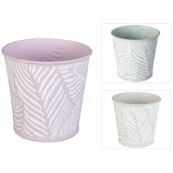 Pflanztopf - Blätter - Verschiedene Farben -Wohndeko 214274 214276 0