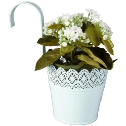 Pflanztopf Zum Hängen - Spitze - 14 X 10 X 12,5 Cm - Verschiedene Farben 14 Pflanztopf Zum Hängen - Spitze - 14 X 10 X 12,5 Cm - Verschiedene Farben -Wohndeko 214289 2
