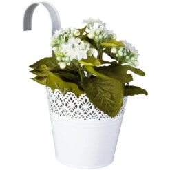 Pflanztopf Zum Hängen - Spitze - 14 X 10 X 12,5 Cm - Verschiedene Farben 15 Pflanztopf Zum Hängen - Spitze - 14 X 10 X 12,5 Cm - Verschiedene Farben -Wohndeko 214291 2