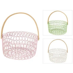 Dekokorb - Ø = Ca. 20 Cm - 1 Stück 11 Dekokorb - Ø = Ca. 20 Cm - 1 Stück -Wohndeko 214964 0