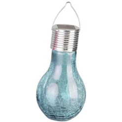 LED-Solarlampe - 9 X 17 Cm - 1 Stück 13 LED-Solarlampe - 9 X 17 Cm - 1 Stück -Wohndeko 214988 5 neu