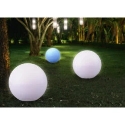 LED-Solarkugel - Ø = Ca. 30 Cm 11 LED-Solarkugel - Ø = Ca. 30 Cm -Wohndeko 216584 7 neu