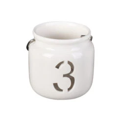 Teelichthalter - Advent - Aus Keramik - Ca. 7,5 X 7,5 X 7 Cm - 4 Stück 11 Teelichthalter - Advent - Aus Keramik - Ca. 7,5 X 7,5 X 7 Cm - 4 Stück -Wohndeko 218266 5