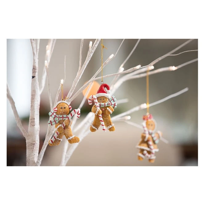 Dekohänger - Lebkuchenfigur - Aus Polyresin - Ca. 6,5 X 2,5 X 10 Cm - 1 Stück 7 Dekohänger - Lebkuchenfigur - Aus Polyresin - Ca. 6,5 X 2,5 X 10 Cm - 1 Stück – Bild 5