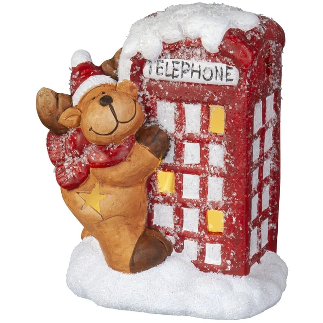 LED-Rentier - Aus Keramik - Ca. 11 X 9 X 14,5 Cm 3 LED-Rentier - Aus Keramik - Ca. 11 X 9 X 14,5 Cm