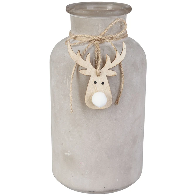 Vase - Aus Glas - Ca. 10 X 20 Cm 3 Vase - Aus Glas - Ca. 10 X 20 Cm