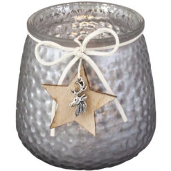 Teelichtglas - Stern - Ca. 9,5 X 9,5 X 10 Cm - 1 Stück -Wohndeko 219003 1