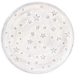 Dekoteller - Aus Holz - Ø = Ca. 30 Cm