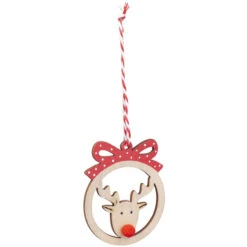 Dekohänger - Christbaumkugeln - Aus Holz - Ca. 10 X 6 Cm - 12 Stück 11 Dekohänger - Christbaumkugeln - Aus Holz - Ca. 10 X 6 Cm - 12 Stück -Wohndeko 219032 6