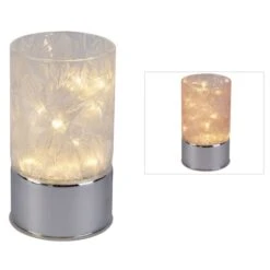 15er LED-Zylinder - Aus Glas - Ca. 8 X 15 Cm - Verschiedene Farben 7 15er LED-Zylinder - Aus Glas - Ca. 8 X 15 Cm - Verschiedene Farben -Wohndeko 219135 219136 0