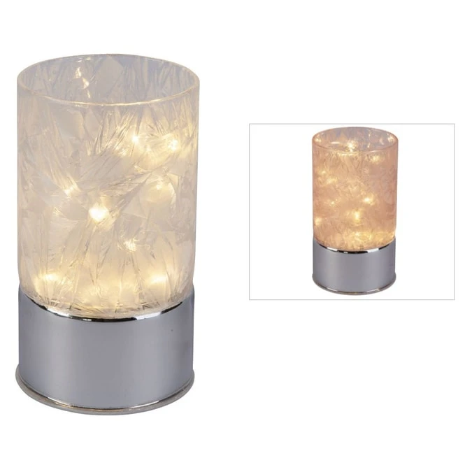 15er LED-Zylinder - Aus Glas - Ca. 8 X 15 Cm - Verschiedene Farben 5 15er LED-Zylinder - Aus Glas - Ca. 8 X 15 Cm - Verschiedene Farben – Bild 3