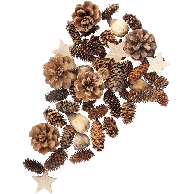 Streudeko - Weihnachten - Aus Holz - Ca. 150 G 3 Streudeko - Weihnachten - Aus Holz - Ca. 150 G