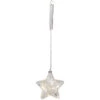 LED-Stern - Aus Glas - Ca. 14 X 5 X 15 Cm 1 LED-Stern - Aus Glas - Ca. 14 X 5 X 15 Cm -Wohndeko 219175