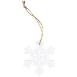 Dekohänger - Schneeflocken - Aus Holz - Ø = Ca. 6 Cm - 15 Stück 11 Dekohänger - Schneeflocken - Aus Holz - Ø = Ca. 6 Cm - 15 Stück -Wohndeko 219184 3