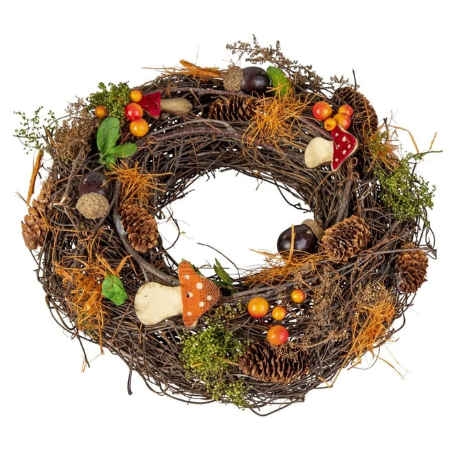 Dekokranz - Aus Weide - Ø = Ca. 24 Cm 3 Dekokranz - Aus Weide - Ø = Ca. 24 Cm