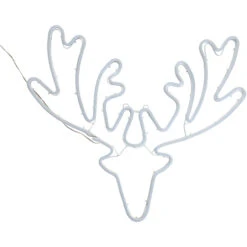 LED-Rentierkopf - 65 X 55 Cm 7 LED-Rentierkopf - 65 X 55 Cm -Wohndeko 219377 1
