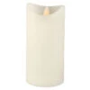 LED-Kerze - Aus Echtwachs - Ca. 7 X 15 Cm - Elfenbein 2 LED-Kerze - Aus Echtwachs - Ca. 7 X 15 Cm - Elfenbein -Wohndeko 219722 neu