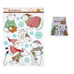 Fensterbilder - Weihnachten - 1 Bogen 7 Fensterbilder - Weihnachten - 1 Bogen -Wohndeko 222091 0