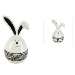 Dekohase - Aus Keramik - Ca. 9 X 7,5 X 16 Cm - 1 Stück 8 Dekohase - Aus Keramik - Ca. 9 X 7,5 X 16 Cm - 1 Stück -Wohndeko 223845 0