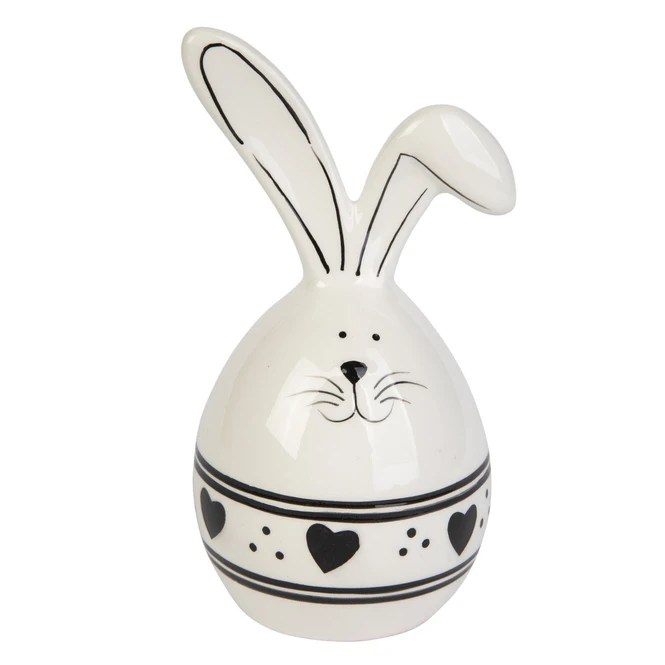 Dekohase - Aus Keramik - Ca. 9 X 7,5 X 16 Cm - 1 Stück 6 Dekohase - Aus Keramik - Ca. 9 X 7,5 X 16 Cm - 1 Stück – Bild 4
