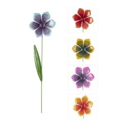 Pflanzenstecker - Blume - Ca. 15 X 58 Cm - 1 Stück -Wohndeko 224128 0
