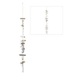 Deko-Girlande - Maritim - Aus Holz - Ca. 10 X 100 Cm - 1 Stück 8 Deko-Girlande - Maritim - Aus Holz - Ca. 10 X 100 Cm - 1 Stück -Wohndeko 224861 8720093071443 kaemingk girlande 01