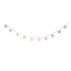 Wohndeko 31 10er LED-Kugellichterkette - Ø = Ca. 4 Cm - Weiß