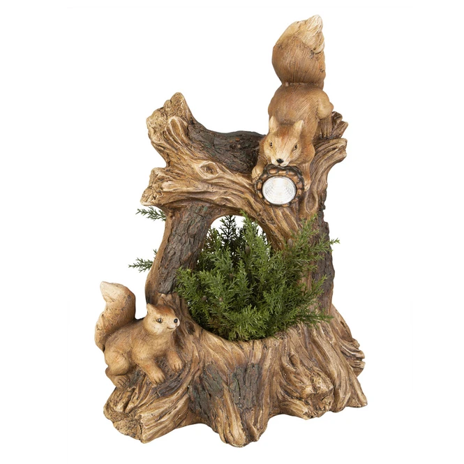 Pflanzgefäß - Baumstamm - Aus Magnesia - Ca. 32,5 X 22 X 42,5 Cm 3 Pflanzgefäß - Baumstamm - Aus Magnesia - Ca. 32,5 X 22 X 42,5 Cm